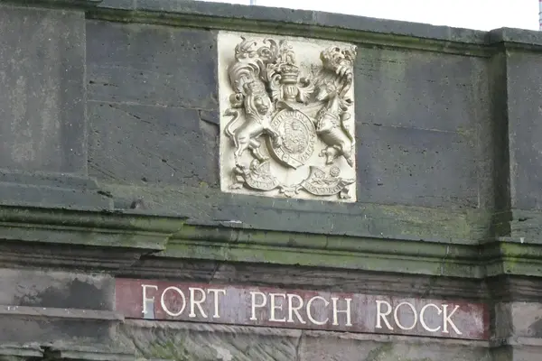 Fort Perch Rock entrance crest