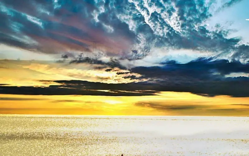 Waghur Dam Sunset